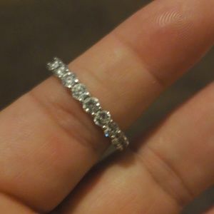 Eternity wedding band